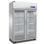 睿弘大二门冷藏冰箱BS1.0G2 陈列冷藏展示柜 双门点菜展示柜