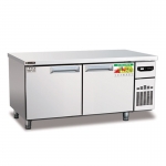 鼎美二门平冷操作台冰箱WBR18 平台冷藏柜 操作台冰箱