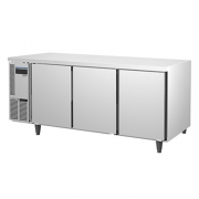 ICE MATE艾世铭IC-RT-188A三门平台高温雪柜 不锈钢商用冷藏冰箱 厨房冷柜