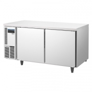 ICE MATE艾世铭IC-FT-158A二门平台低温雪柜 不锈钢商用冷冻冰箱 厨房冷柜