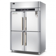冰立方四门冰箱RF4 美厨四门双机双温冰箱 不锈钢四门冷冻冷藏柜