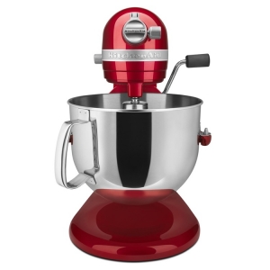 美国KitchenAid升降式厨师机5KSM7580XCCA凯膳怡搅拌机 6.9L 红色和面机打蛋器