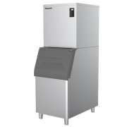 松下Panasonic商用制冰机WIM-200W分体式制冰机连储冰桶方形冰块